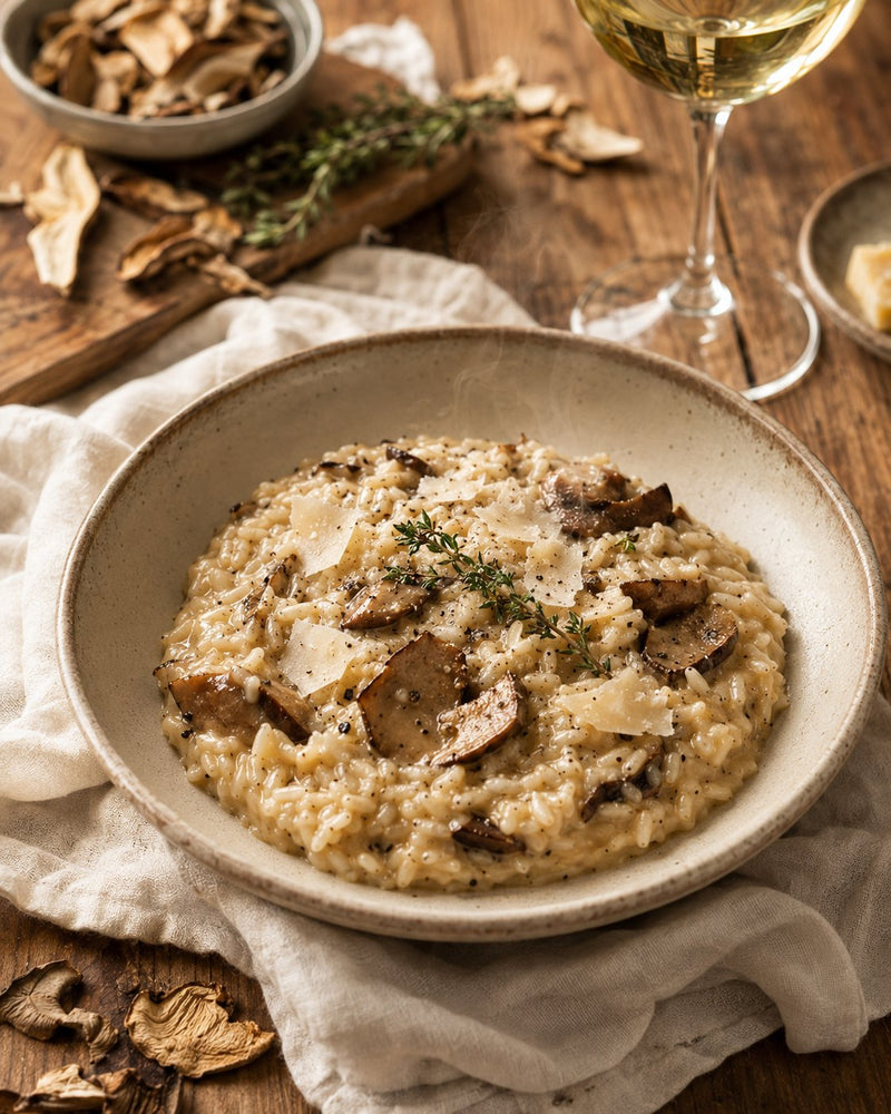 Risotto carnaroli aux cèpes
