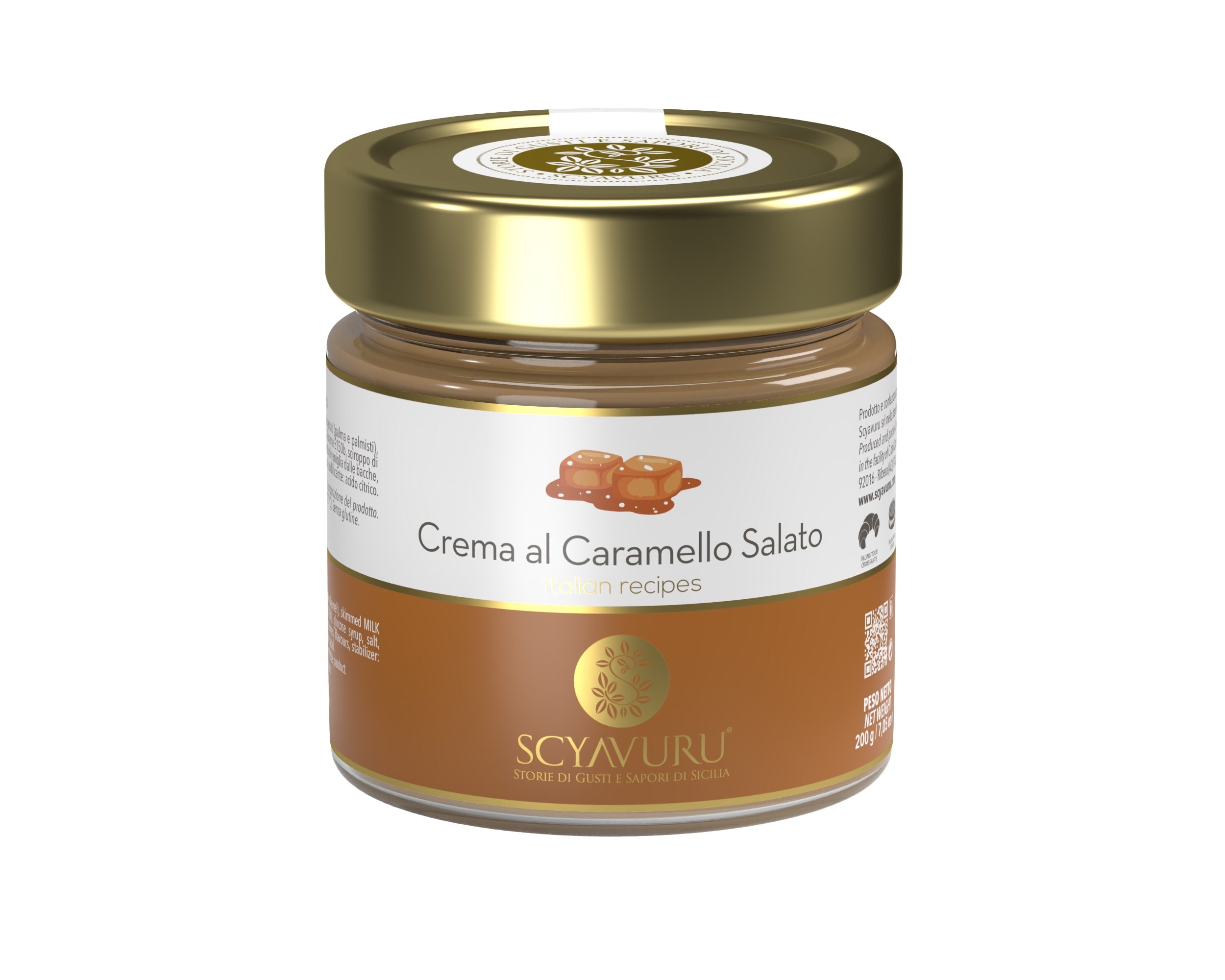 Crème à tartiner Caramel Salé Scyavuru 200g