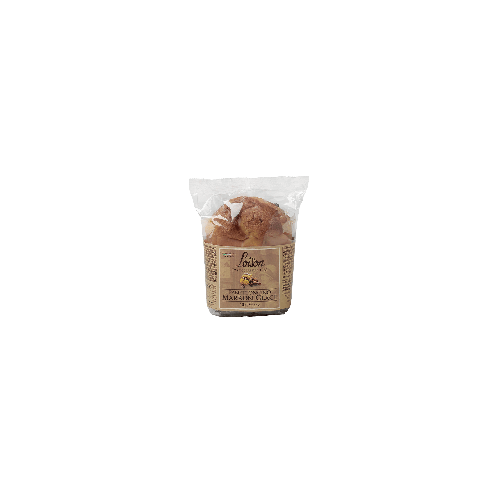 Mini Panettone Mignon Marron Glacé Loison 100g