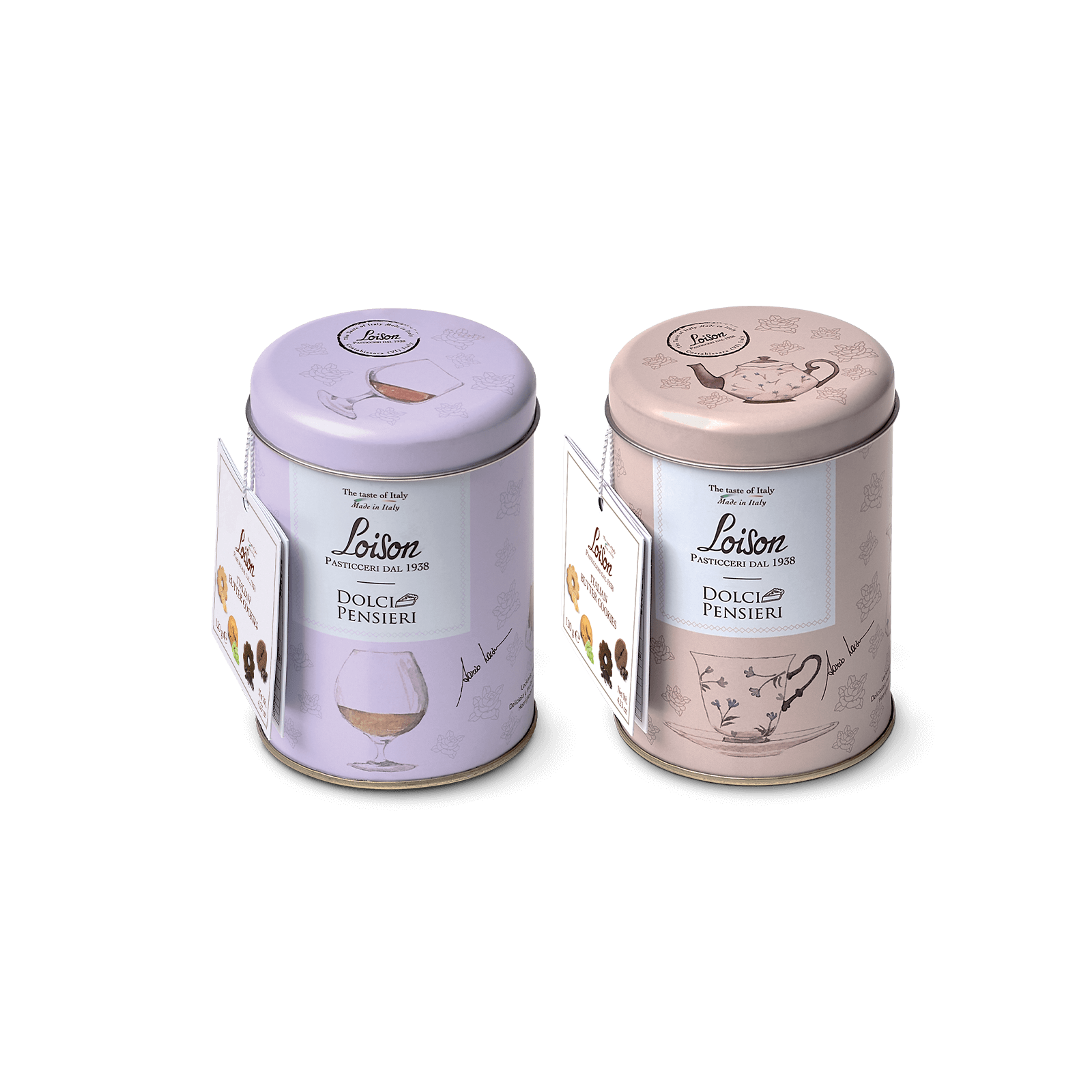 Biscuits Loison Boîte Métal — Canestrello, Zaletto, BlackHabana & Café 120g