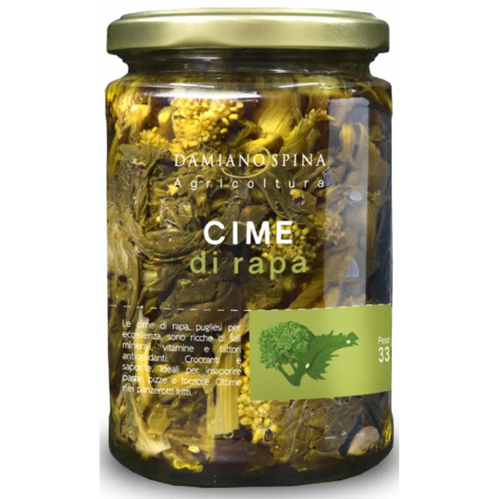 Cime di Rapa à l'huile 330gr