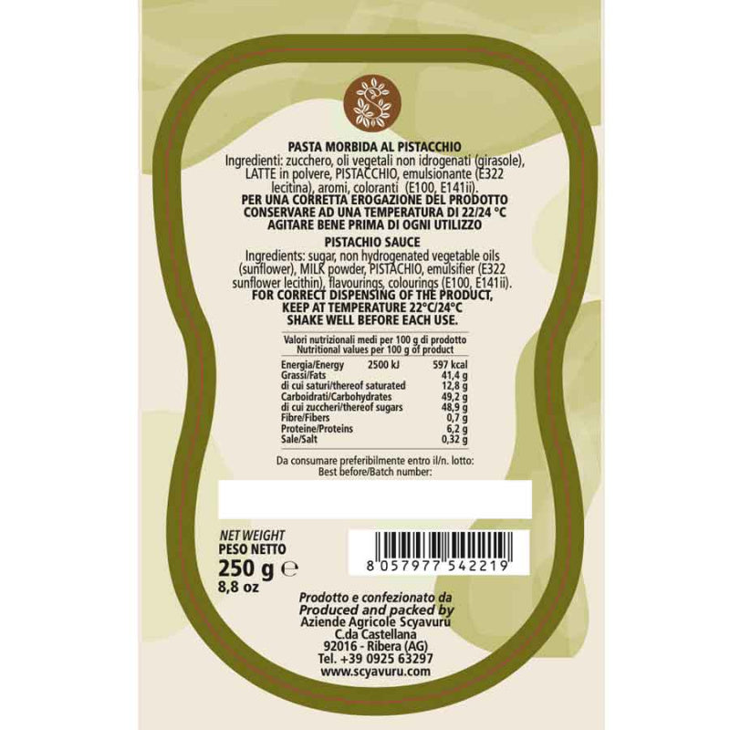Nappage Pistache Scyavuru 200g
