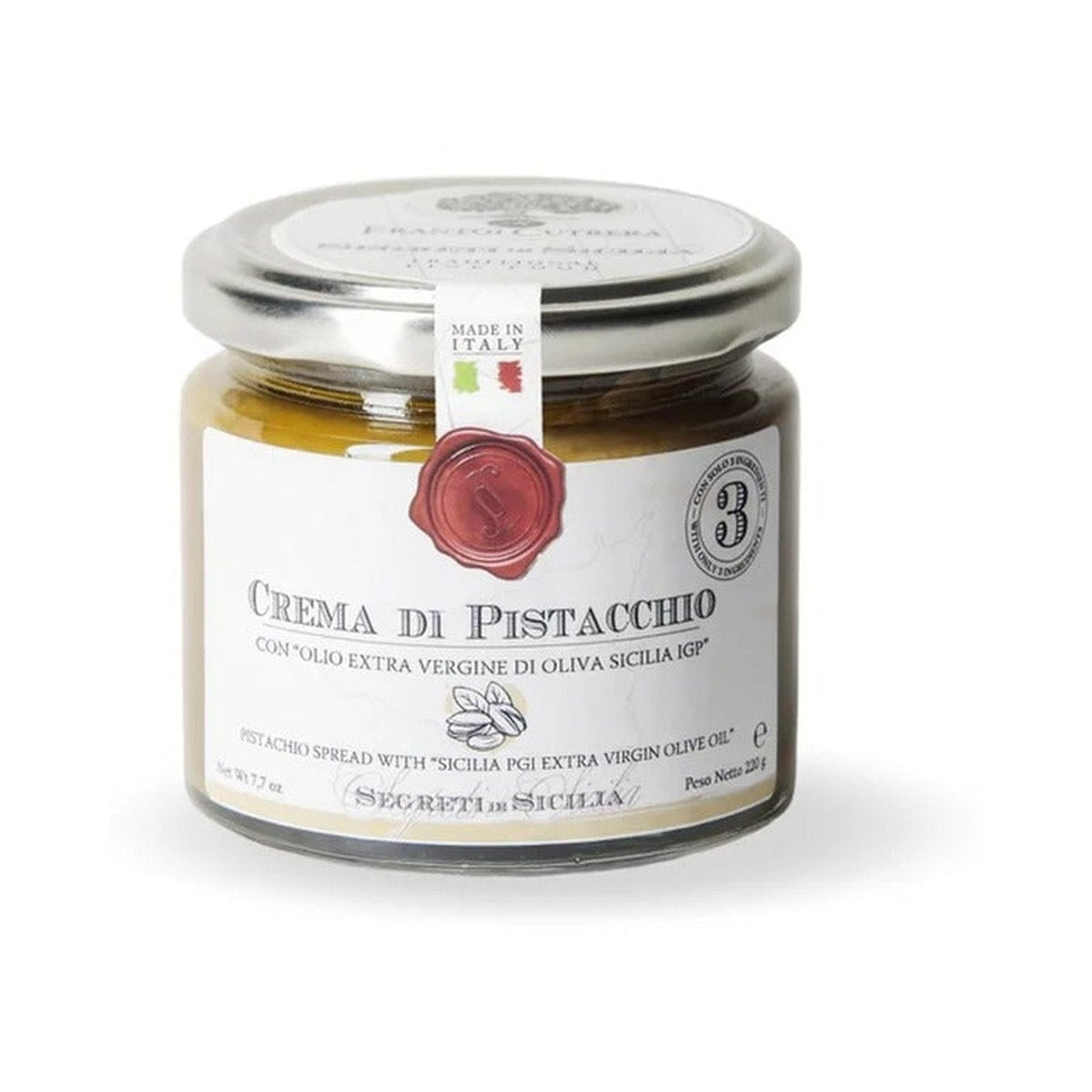 Crème de Pistache Sicilienne 50% 220gr