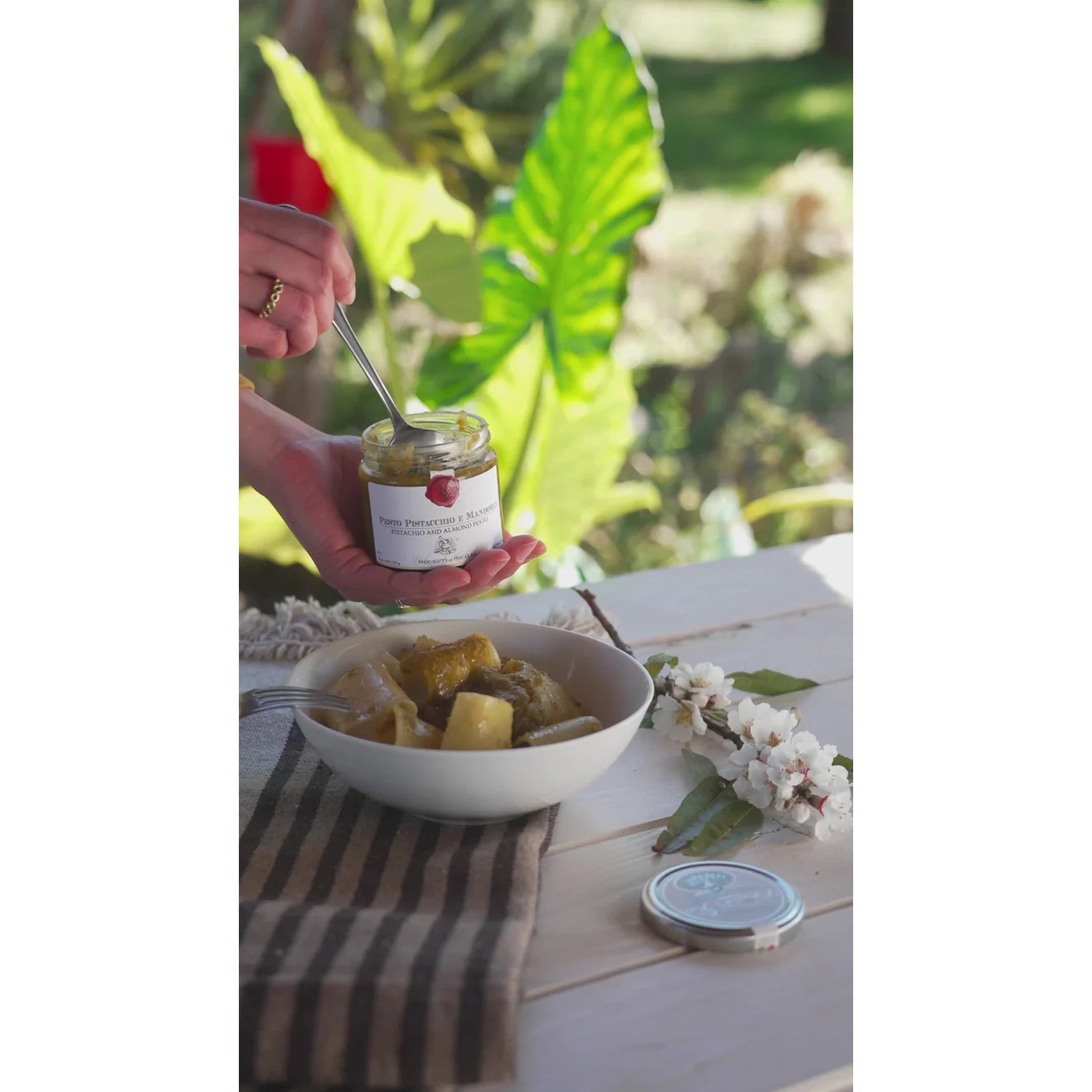 Pesto Sicilien Pistache et Amandes 190gr
