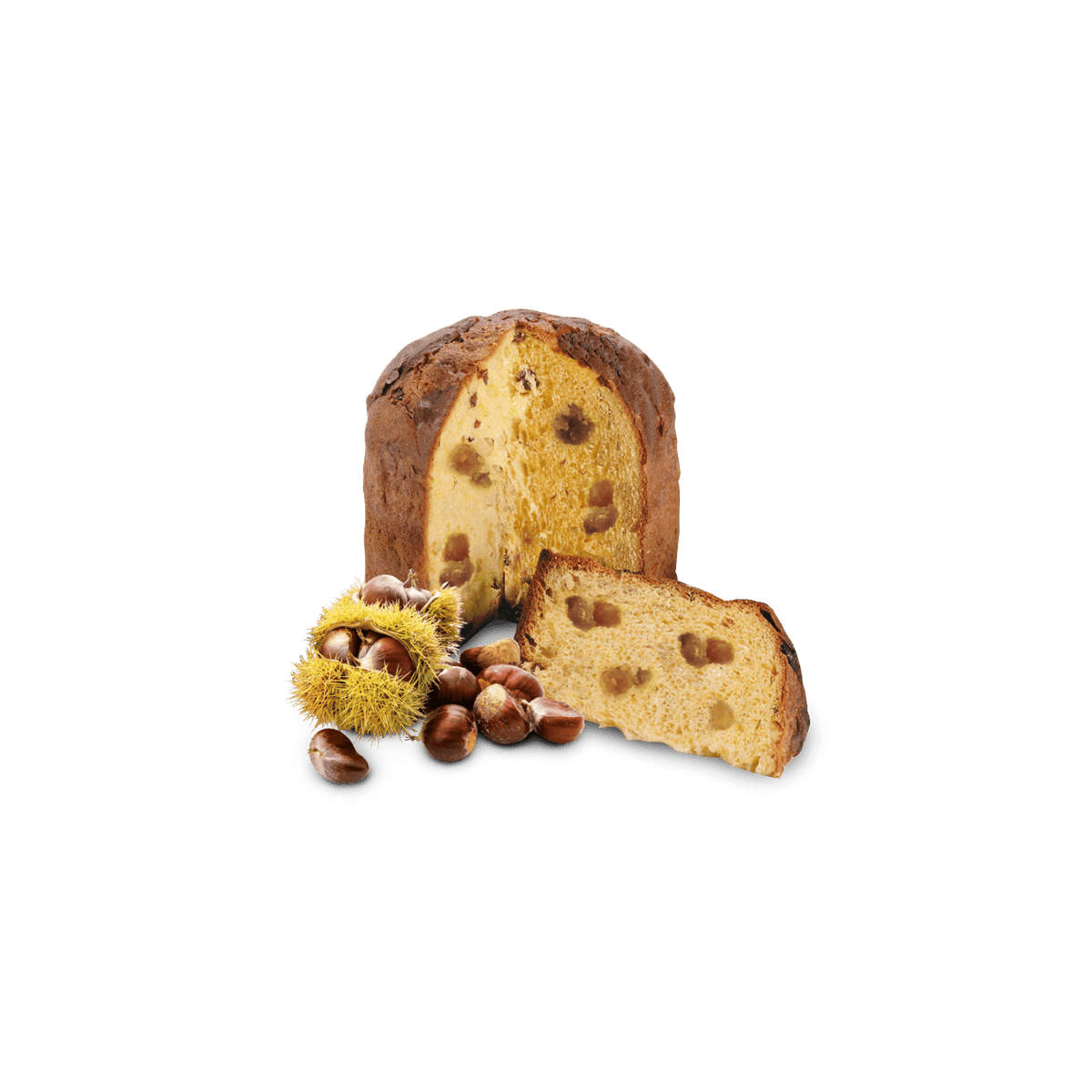 Mini Panettone Marron Glacé Loison — gâteau