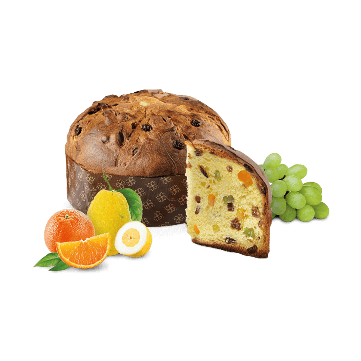 Panettone Classique Loison — raisins et agrumes confits