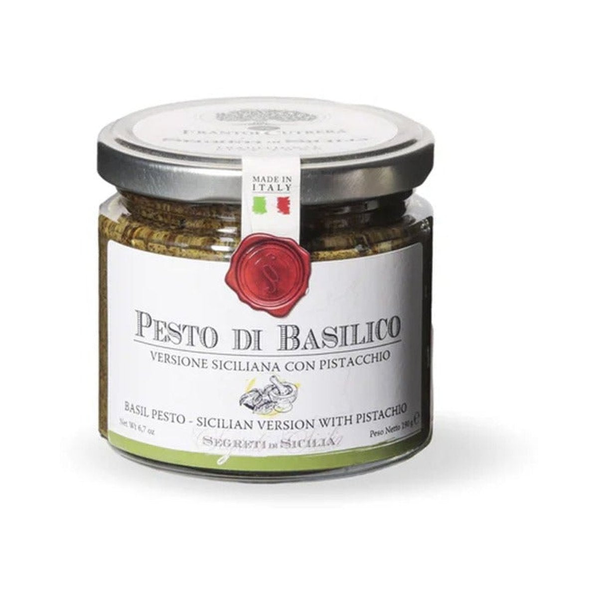 Pesto Basilic Version Sicilienne 190gr