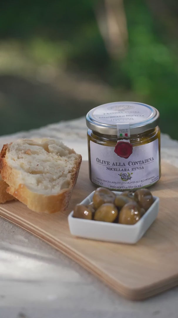 Olives Nocellara Etna 190gr