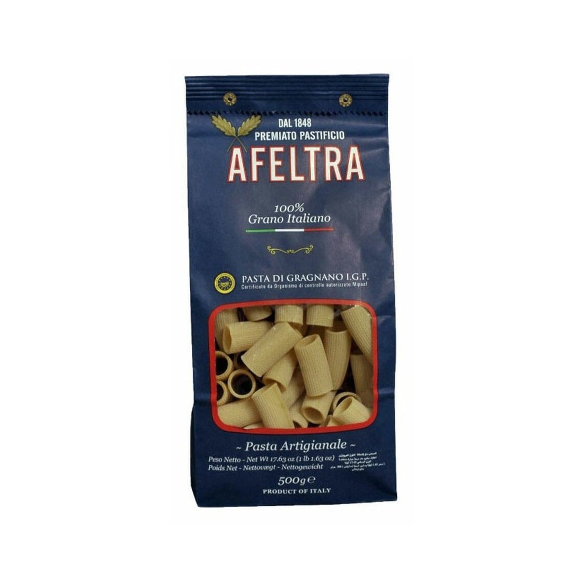 Rigatoni IGP Al Bronzo Alfetra 500gr