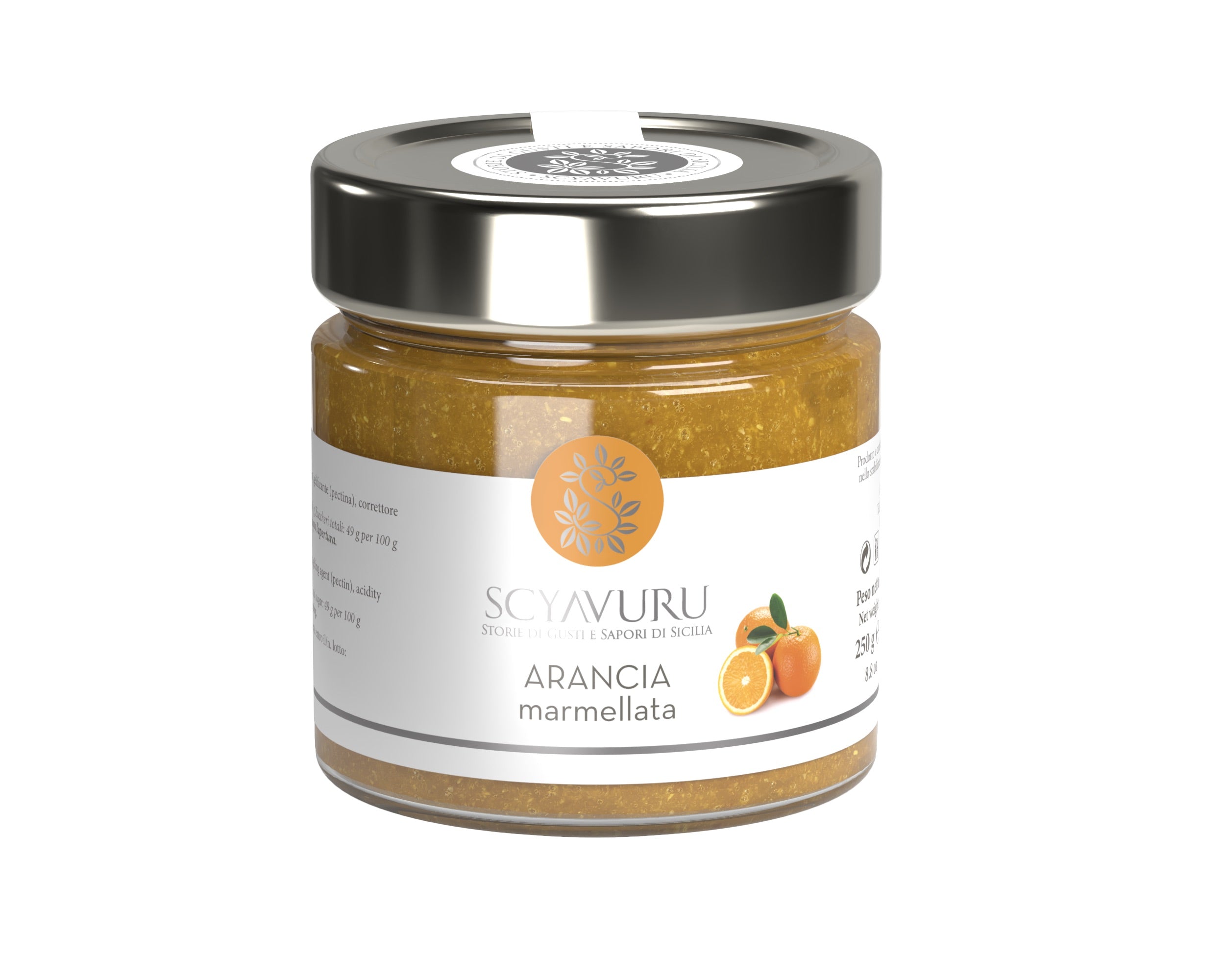 Confiture Extra d'Orange Scyavuru 250g