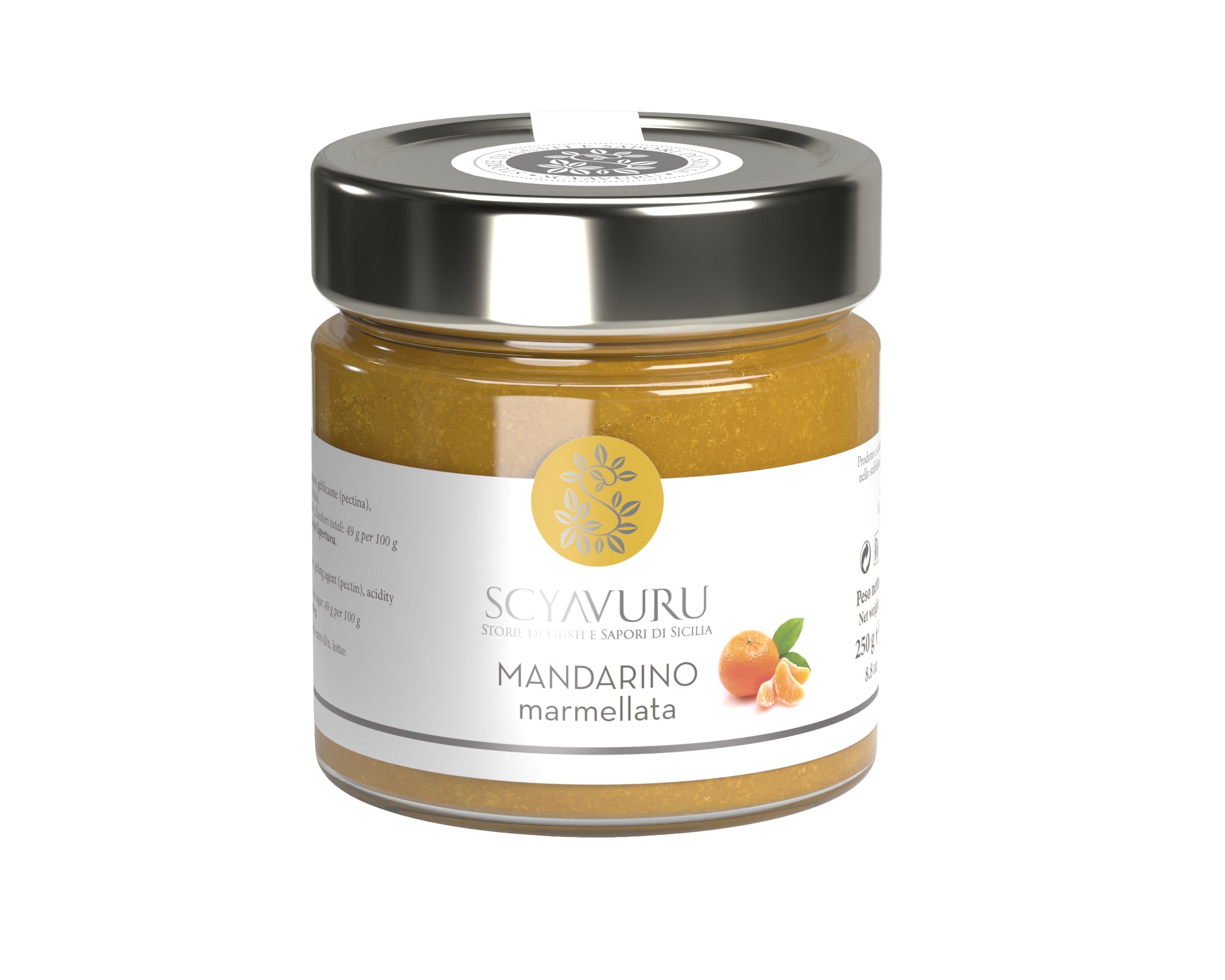 Confiture Extra de Mandarine Scyavuru 250g